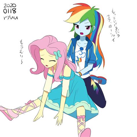 rainbow dash porn|Equestria girls Flutterdash .